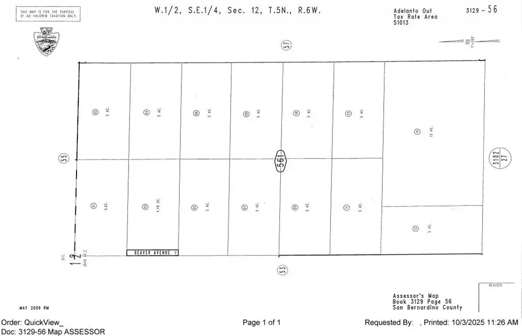 Adelanto, CA 92301,0 Cactus Rd