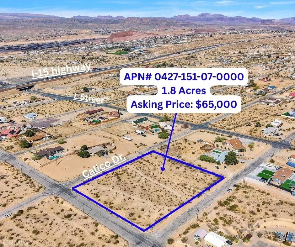 0 Calico, Barstow, CA 92311