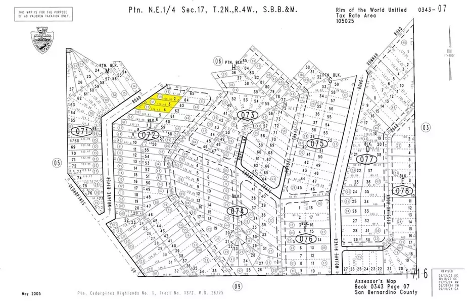 0 Mojave River, Cedarpines Park, CA 92322