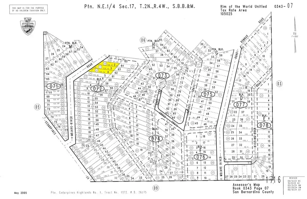 Cedarpines Park, CA 92322,0 Mojave River