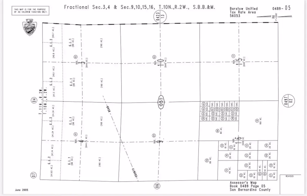 Hinkley, CA 90232,1 APN: 0489-051-65-0000