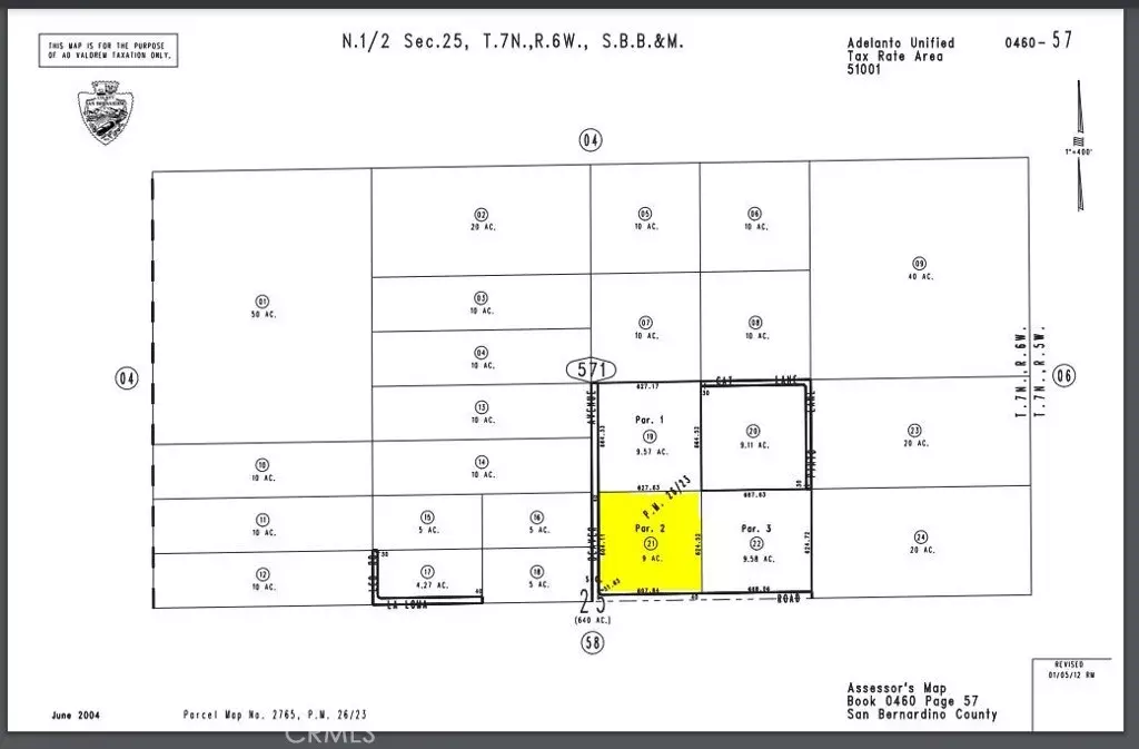 Adelanto, CA 92301,0 Beaver Parcel #0460-571-21
