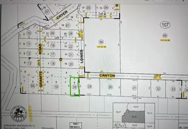 Banning, CA 92220,0 Canyon