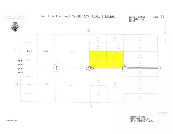 Barstow, CA 92308,3 Stoddard Wells