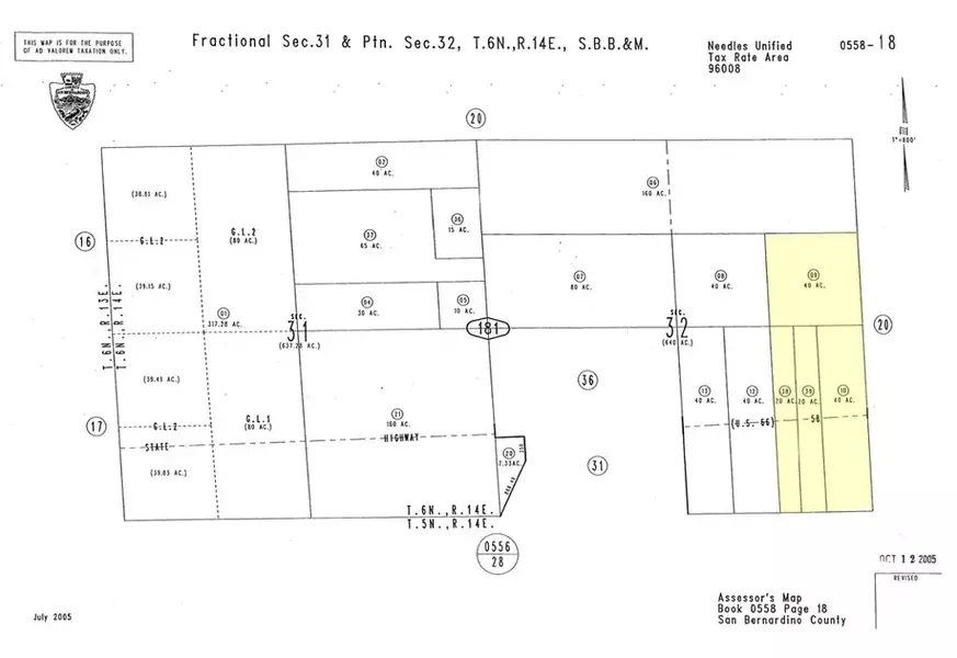 1 State Hwy 66, Essex, CA 92332