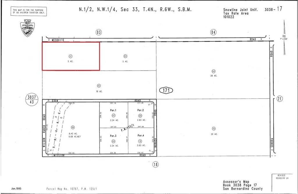 0 Mesquite Road, Phelan, CA 92371