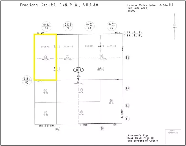 Lucerne Valley, CA 92356,0 Holmes Road