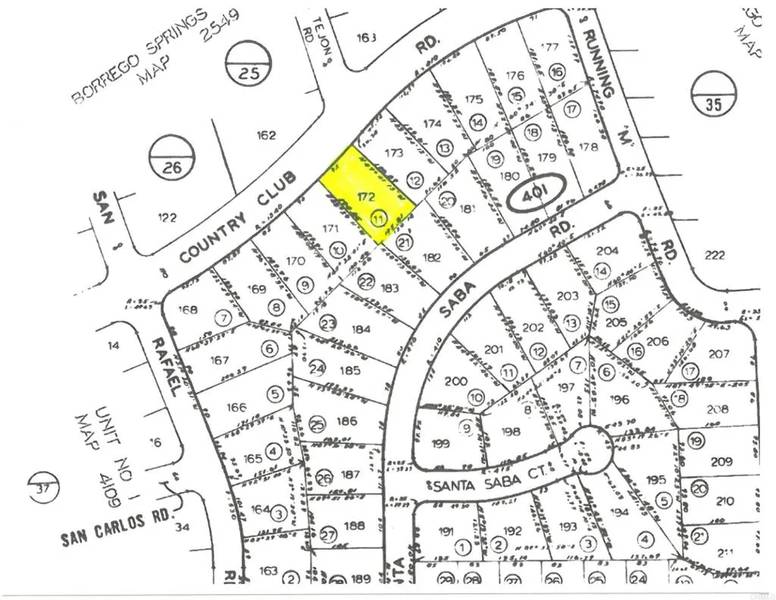 0 Country Club, Borrego Springs, CA 92004