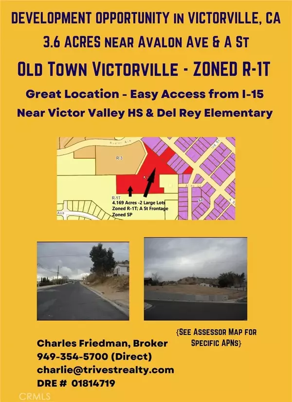 0 Avalon Ave & A St & Allen/3rd/Forrest, Victorville, CA 92395