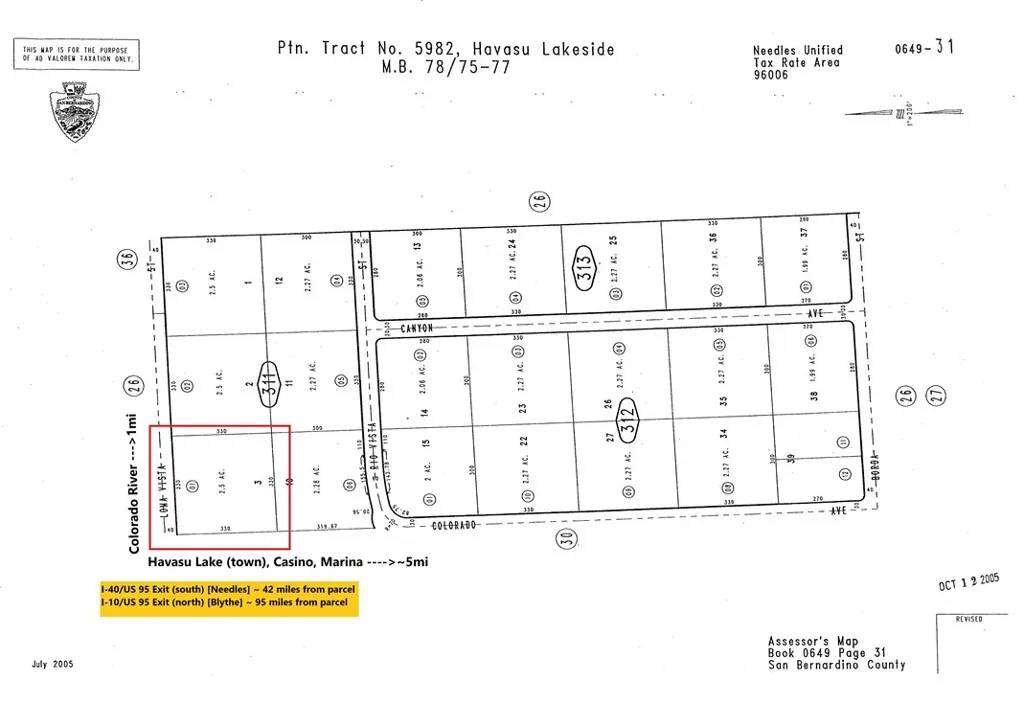 0 Loma Vista, Needles, CA 92363