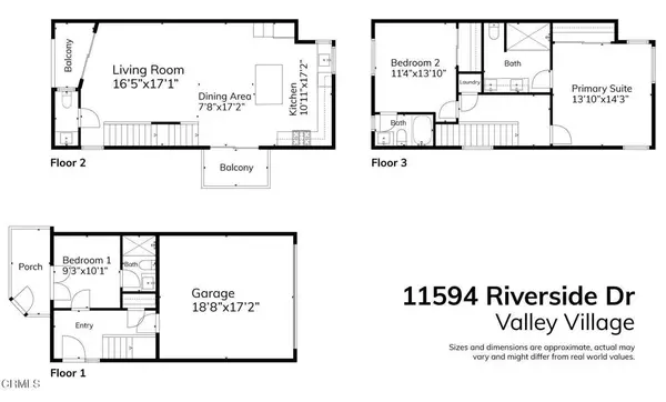 Valley Village, CA 91607,11594 Riverside Drive