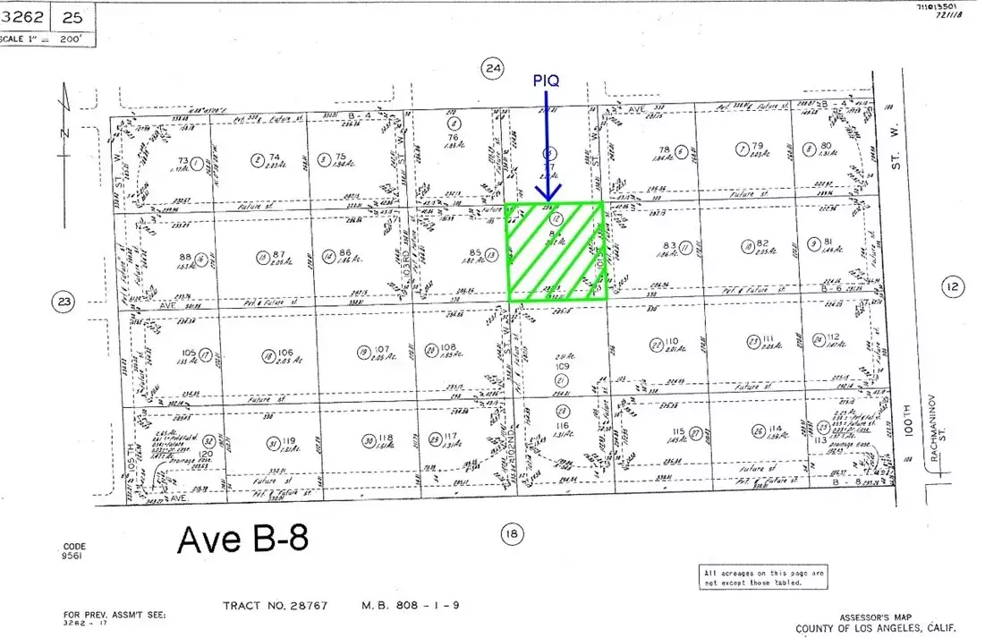 Antelope Acres, CA 93536,0 Vac/Cor 101 Stw/Ave B6