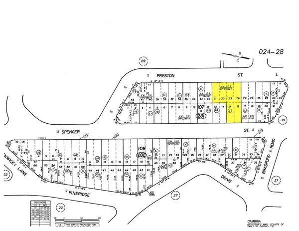 Cambria, CA 93428,0 Preston