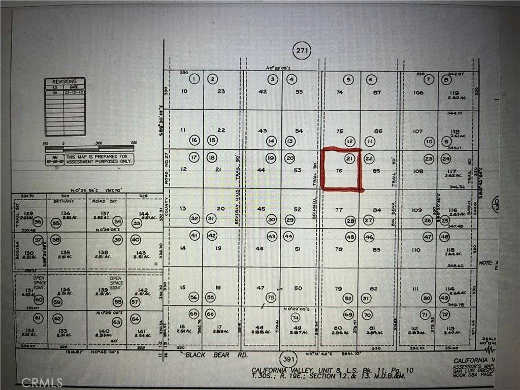 0 Bechnell Trail, Santa Margarita, CA 93453