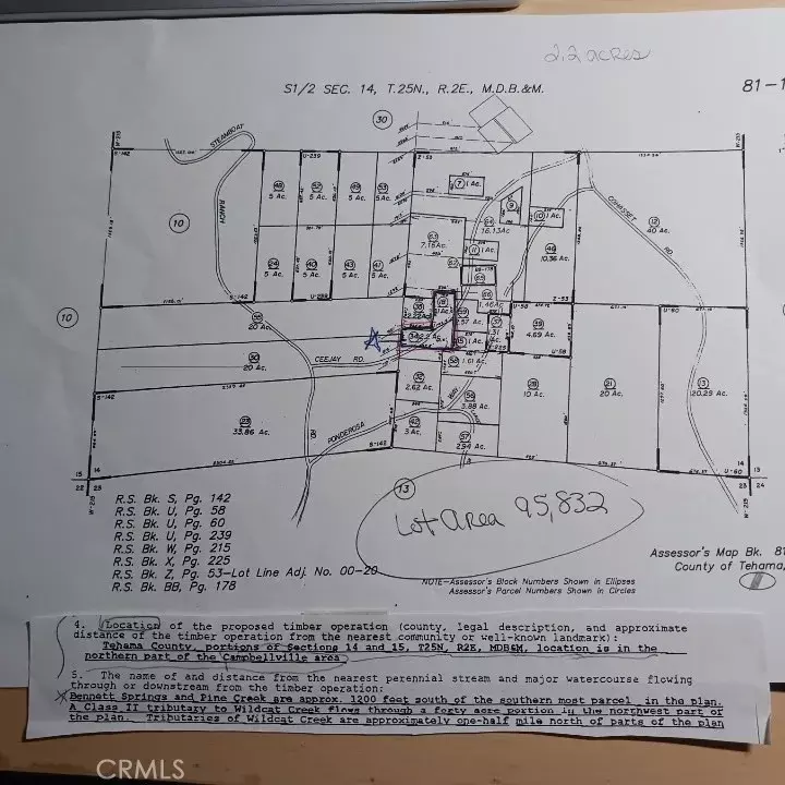 Outside Area (inside Ca), CA 96055,0 Cee Jay Rd