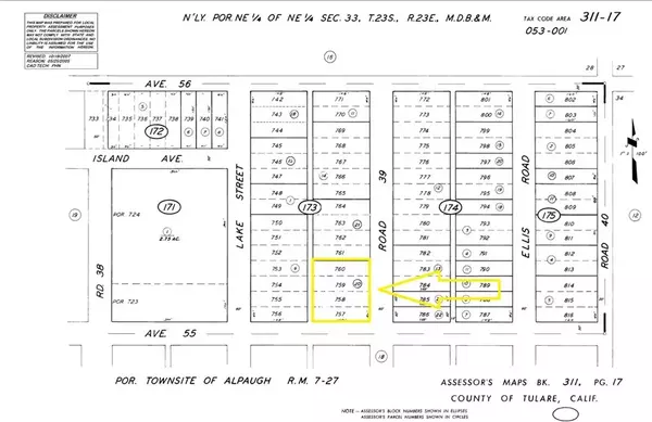 Alpaugh, CA 93201,1 Alpaugh