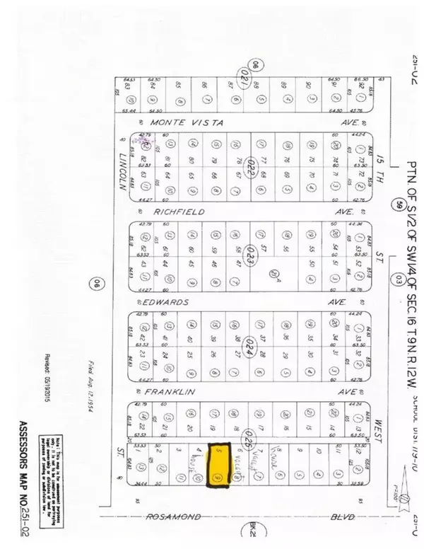 0 Rosamond Blvd, Rosamond, CA 93560