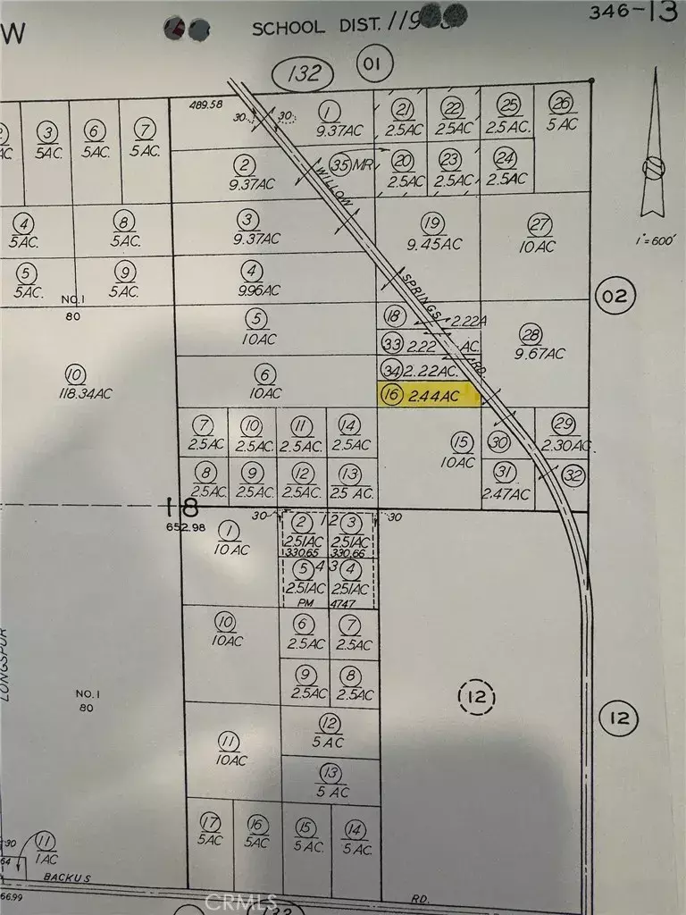 Rosamond, CA 93560,0 Tehachapi willow spring road