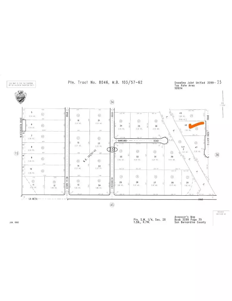 Pinon Hills, CA 92372,0 Silver Rock Rd