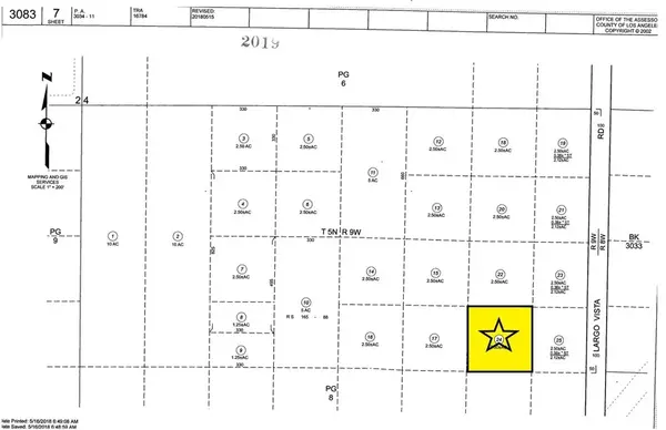0 Vac/Vic Avenue V12/ 205e Largo, Llano, CA 93591