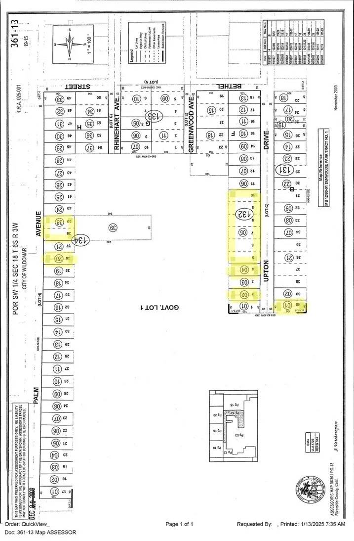 0 Upton, Wildomar, CA 92595