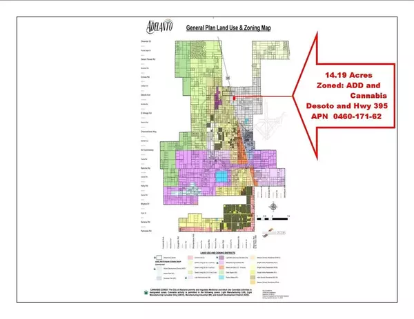 0 Desoto & Hwy 395 - 14.19ac, Adelanto, CA 92301