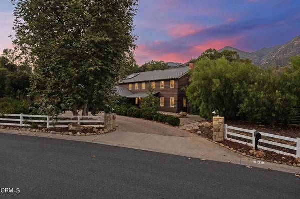 Ojai, CA 93023,817 Del Oro Drive