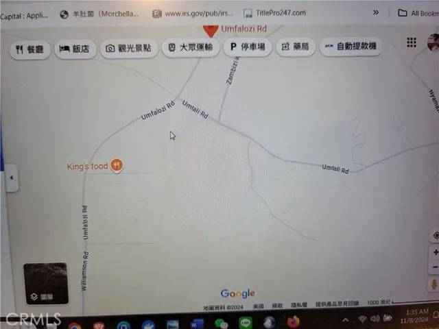 0 Unfalozi, Tehachapi, CA 93561