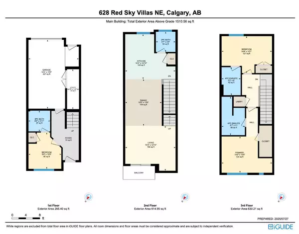 Calgary, AB T3N 2M3,628 Red Sky Villas NE