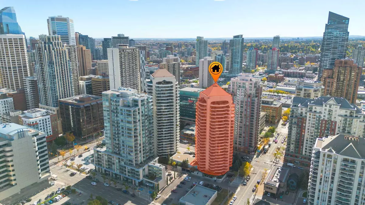 Calgary, AB T2P 5N3,1088 6 AVE SW #1901