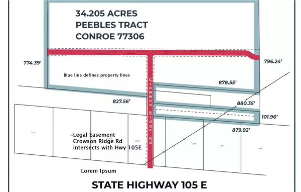 Conroe, TX 77306,TBD # CROWSON RIDGE RD