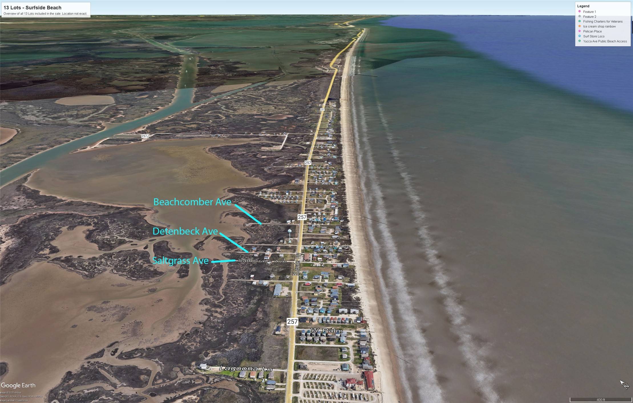 Surfside Beach, TX 77541,0 Saltgrass/Detenbeck/Beachcomber AVE