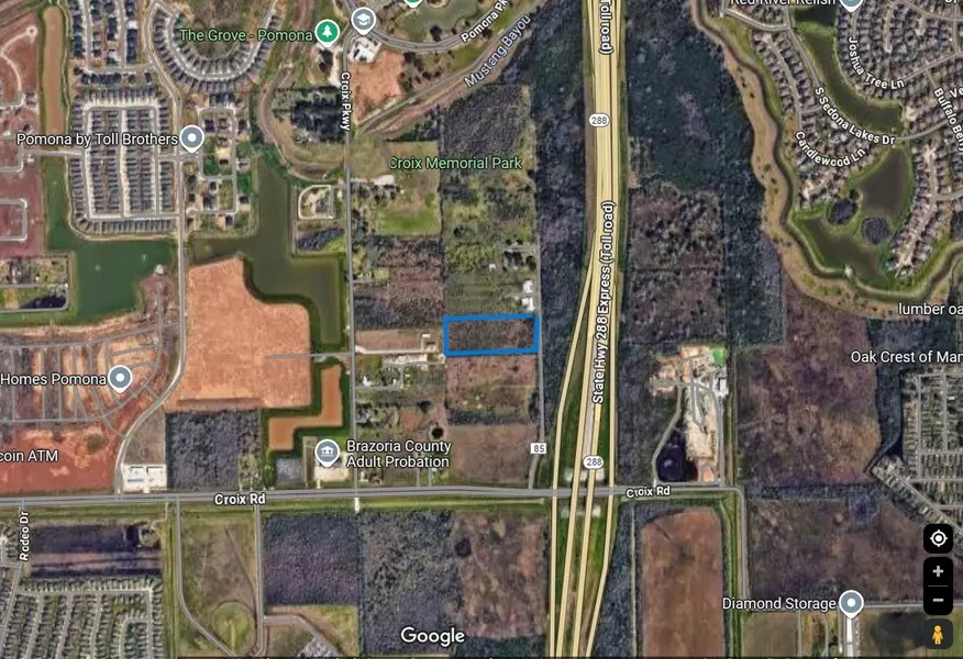 7.7 ac Laigle Rd  CR 85, Manvel, TX 77578