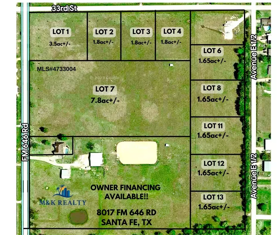 Santa Fe, TX 77510,Lot 4 33rd Street