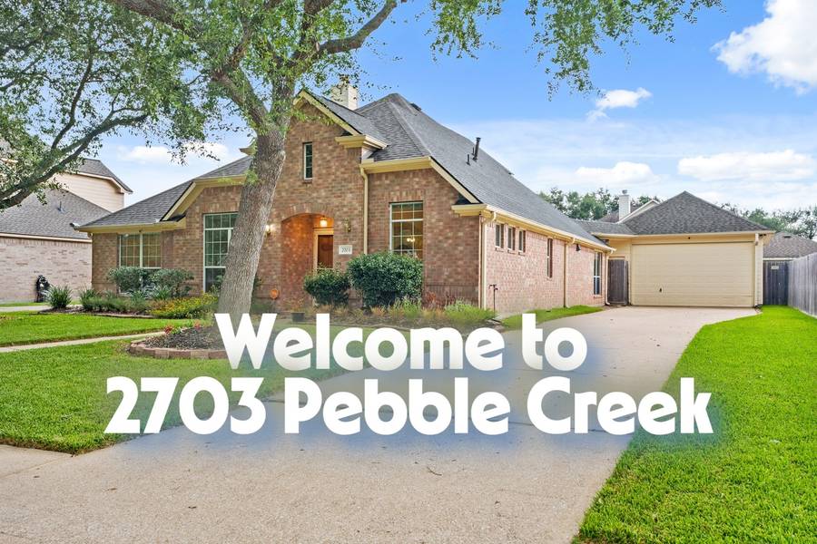 2703 Pebble Creek DR, Pearland, TX 77581