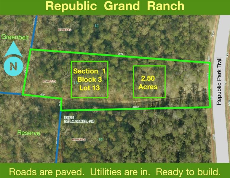 15529 Republic Park TRL, Willis, TX 77378