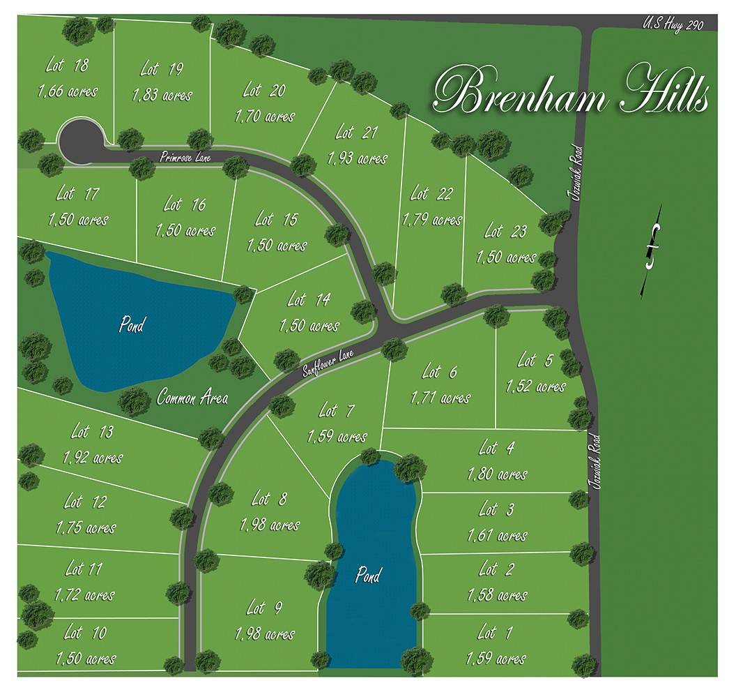 Lot 16 Primrose Ln,  Chappell Hill,  TX 77426