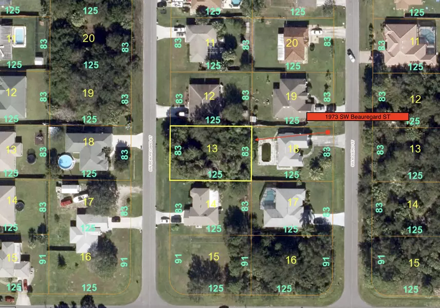 1973 SW Beauregard ST, Port Saint Lucie, FL 34953