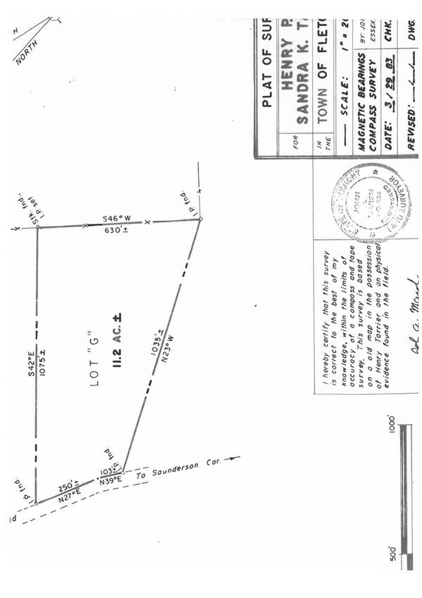 Ellsworth RD #G, Fletcher, VT 05444