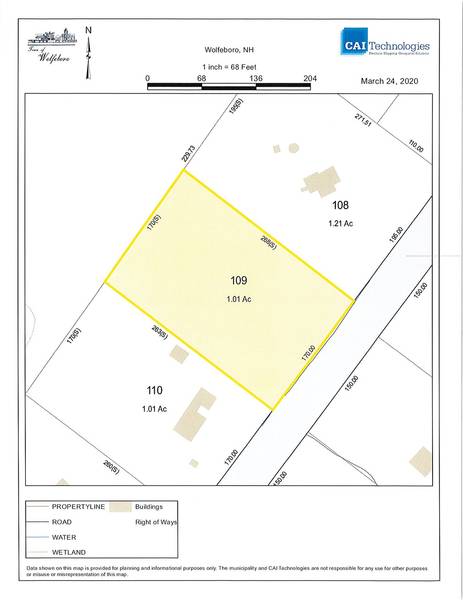 Lot 109 Winterhaven RD, Wolfeboro, NH 03894