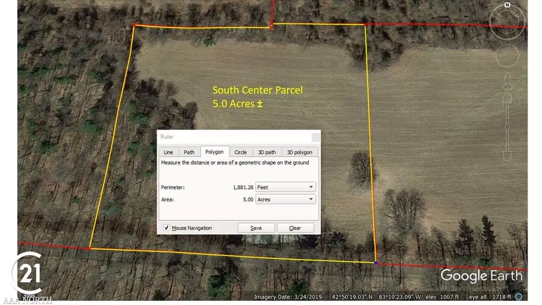 0 South Center Curtis Parcel B, Addison Twp, MI 48367