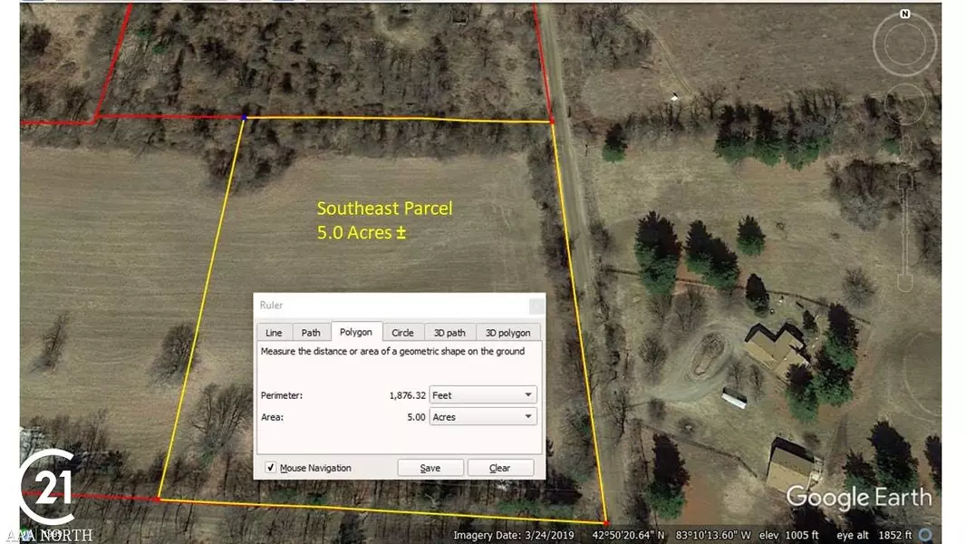 0 Southeast Curtis Parcel C, Addison Twp, MI 48367