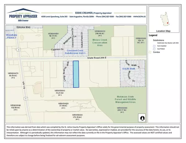 St Augustine, FL 32086,SR 206 E Plantation Pines