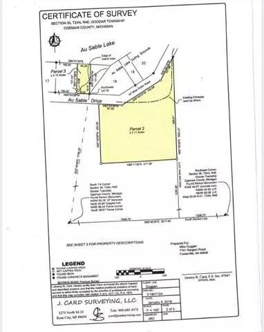 Goodar Twp, MI 48635,0 DUGGAN DR PARCEL 2 & 3