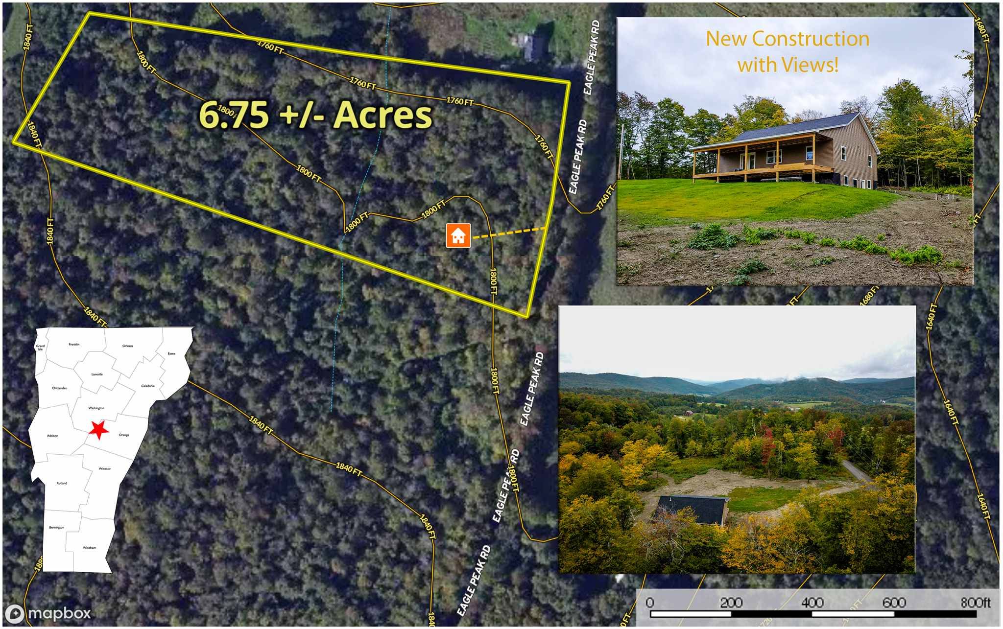 3233 Eagle Peak RD, Brookfield, VT 05036