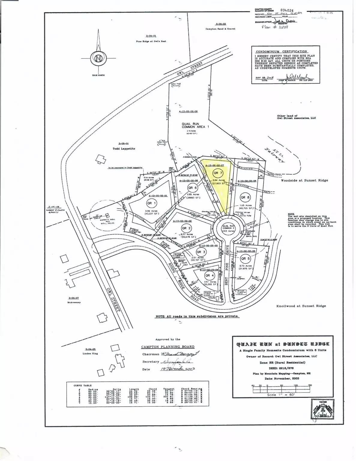 Campton, NH 03223,Map 4/13/2/2/7 Bent Pines RD #7