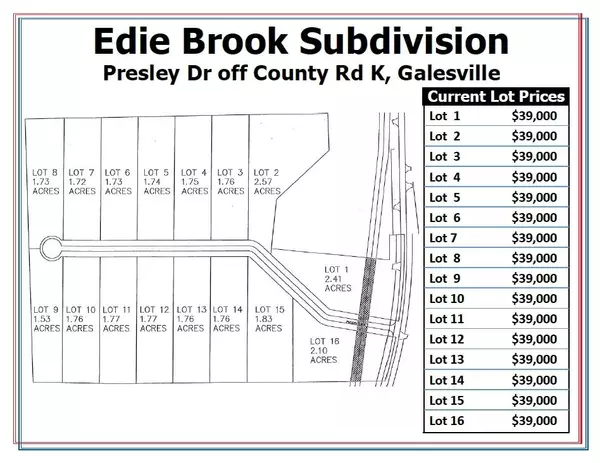 Gale, WI 54630,Lot 3 Presley Dr