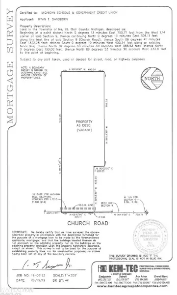 6665 Church Road Lot 2, Fair Haven, MI 48023