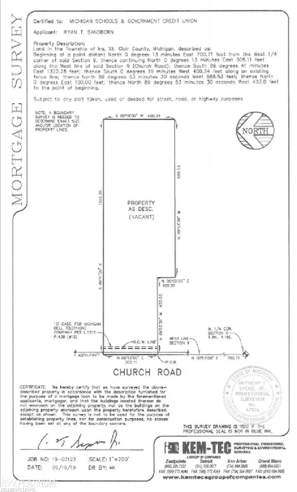 Fair Haven, MI 48023,6665 Church Road Lot 2