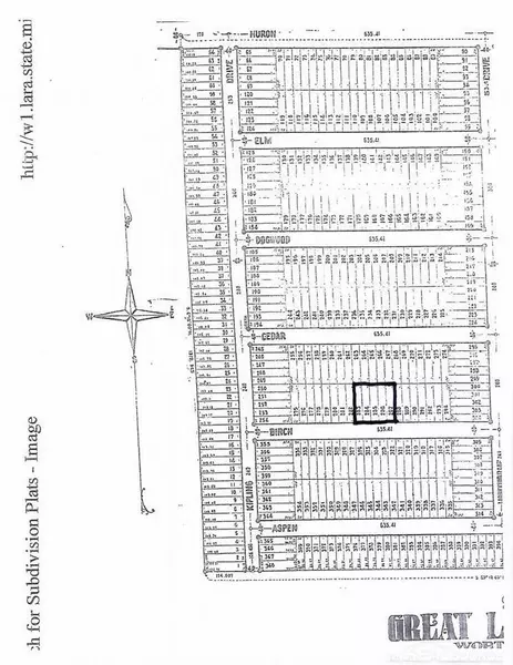 Lots 283-287 Birchcrest, Lexington, MI 48450